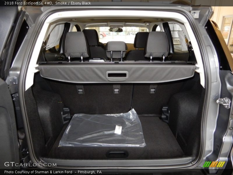 Smoke / Ebony Black 2018 Ford EcoSport SE 4WD