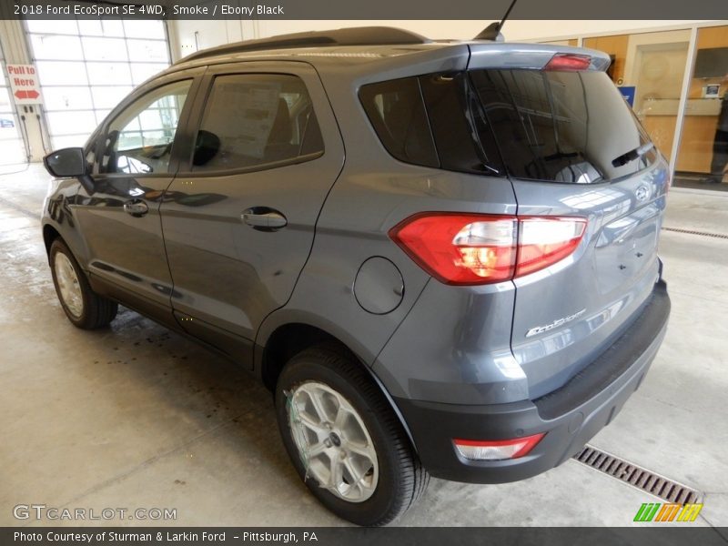Smoke / Ebony Black 2018 Ford EcoSport SE 4WD