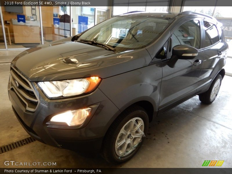 Smoke / Ebony Black 2018 Ford EcoSport SE 4WD