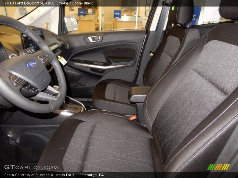 Smoke / Ebony Black 2018 Ford EcoSport SE 4WD