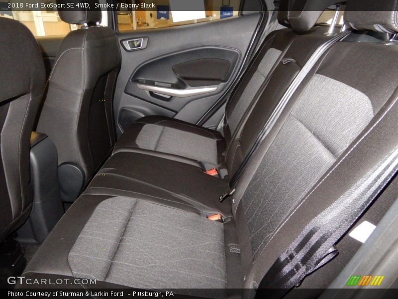 Smoke / Ebony Black 2018 Ford EcoSport SE 4WD