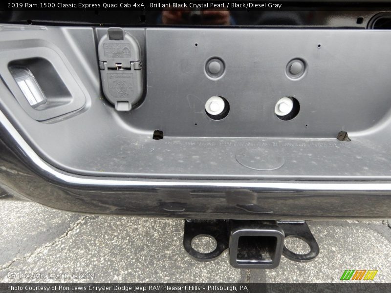 Brilliant Black Crystal Pearl / Black/Diesel Gray 2019 Ram 1500 Classic Express Quad Cab 4x4