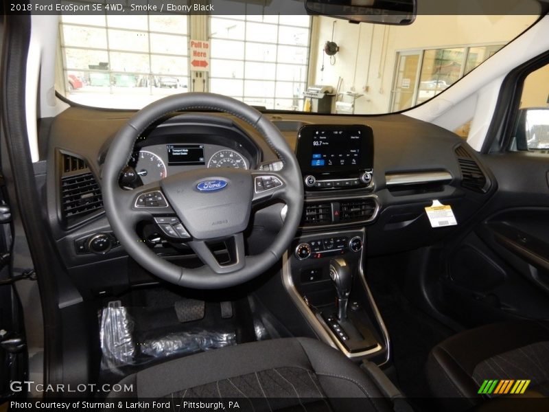Smoke / Ebony Black 2018 Ford EcoSport SE 4WD