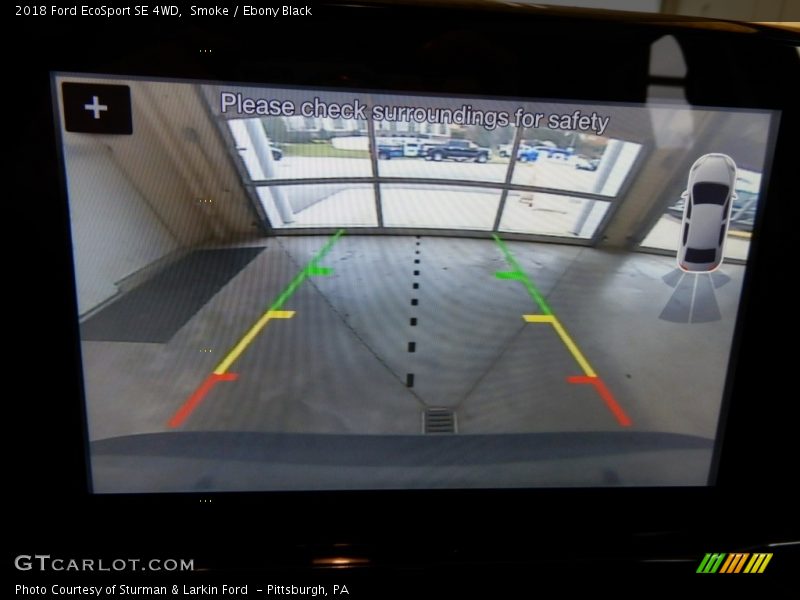 Smoke / Ebony Black 2018 Ford EcoSport SE 4WD