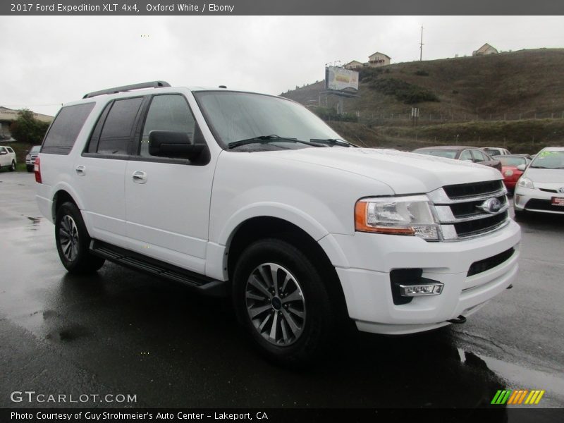 Oxford White / Ebony 2017 Ford Expedition XLT 4x4