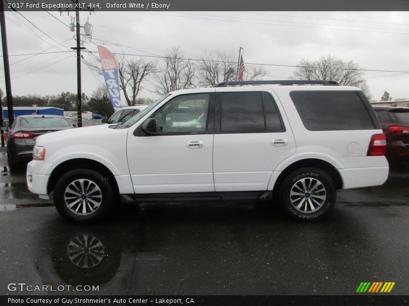 Oxford White / Ebony 2017 Ford Expedition XLT 4x4