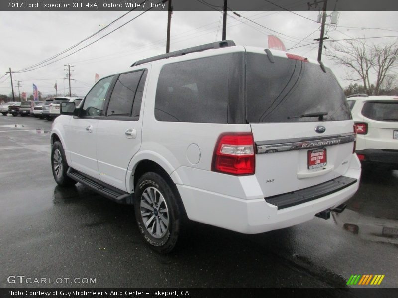 Oxford White / Ebony 2017 Ford Expedition XLT 4x4