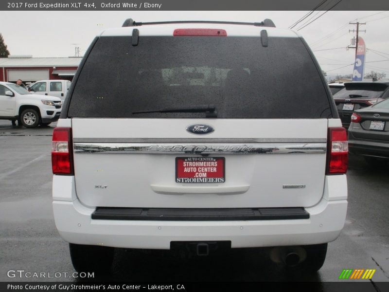 Oxford White / Ebony 2017 Ford Expedition XLT 4x4
