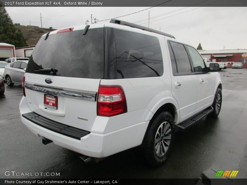 Oxford White / Ebony 2017 Ford Expedition XLT 4x4