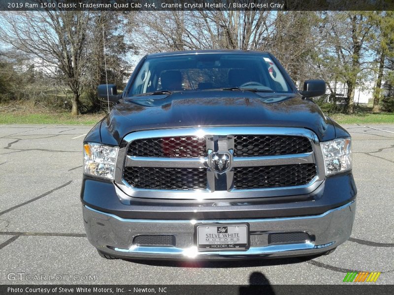 Granite Crystal Metallic / Black/Diesel Gray 2019 Ram 1500 Classic Tradesman Quad Cab 4x4