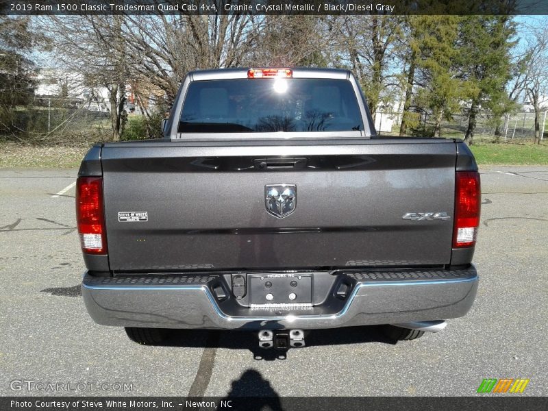 Granite Crystal Metallic / Black/Diesel Gray 2019 Ram 1500 Classic Tradesman Quad Cab 4x4