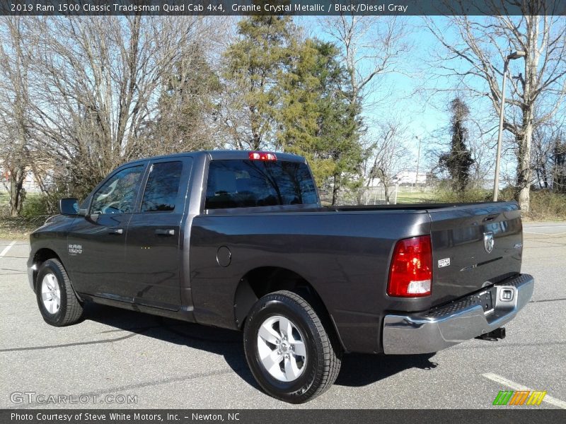 Granite Crystal Metallic / Black/Diesel Gray 2019 Ram 1500 Classic Tradesman Quad Cab 4x4