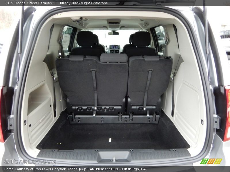 Billet / Black/Light Graystone 2019 Dodge Grand Caravan SE
