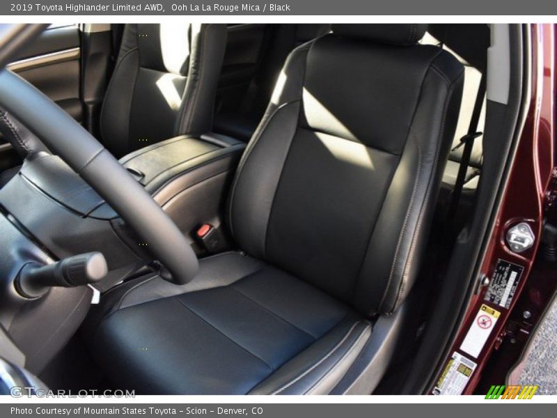 Ooh La La Rouge Mica / Black 2019 Toyota Highlander Limited AWD