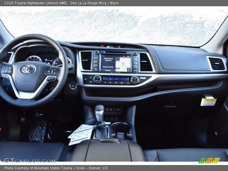 Ooh La La Rouge Mica / Black 2019 Toyota Highlander Limited AWD