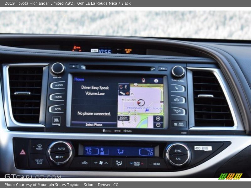 Ooh La La Rouge Mica / Black 2019 Toyota Highlander Limited AWD