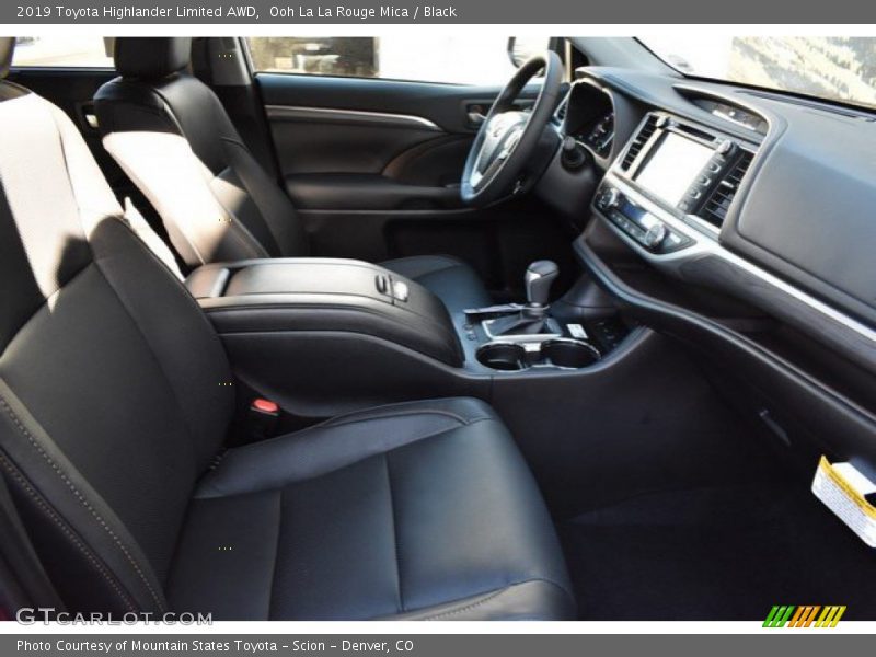 Ooh La La Rouge Mica / Black 2019 Toyota Highlander Limited AWD
