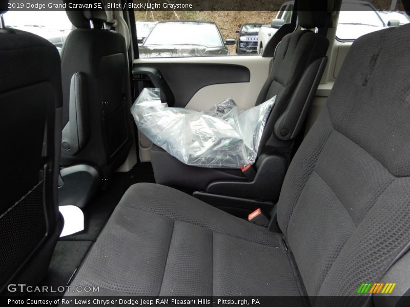 Billet / Black/Light Graystone 2019 Dodge Grand Caravan SE