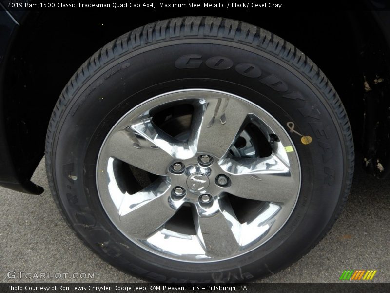 Maximum Steel Metallic / Black/Diesel Gray 2019 Ram 1500 Classic Tradesman Quad Cab 4x4