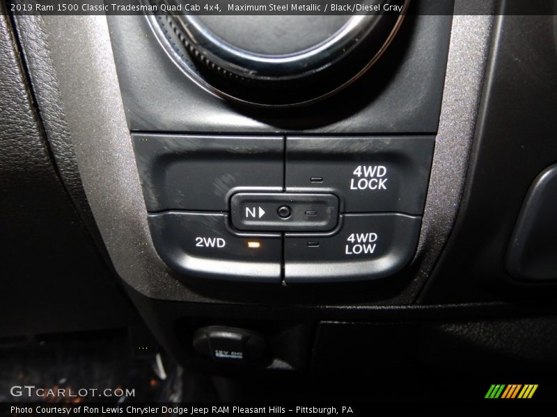 Maximum Steel Metallic / Black/Diesel Gray 2019 Ram 1500 Classic Tradesman Quad Cab 4x4