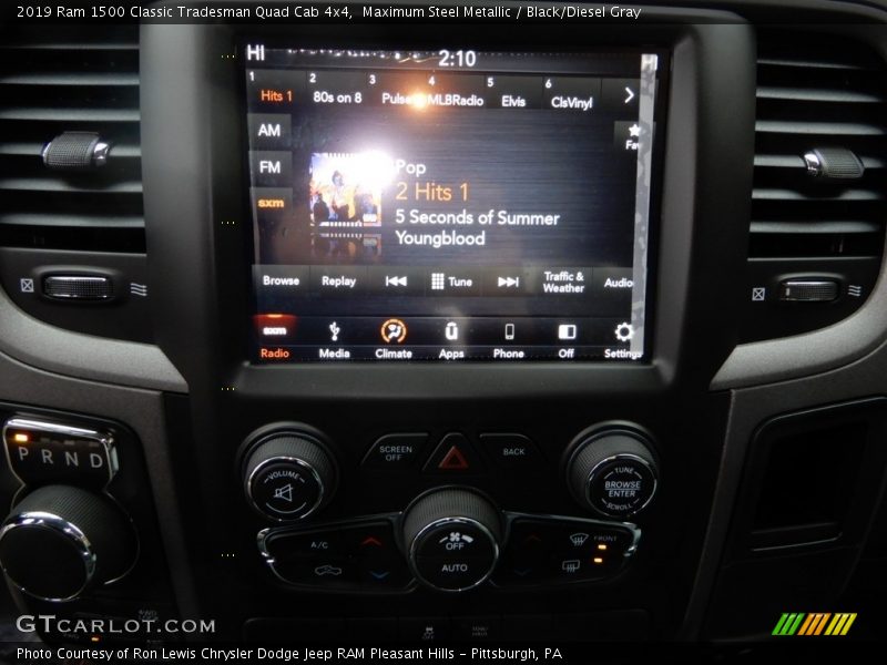 Maximum Steel Metallic / Black/Diesel Gray 2019 Ram 1500 Classic Tradesman Quad Cab 4x4