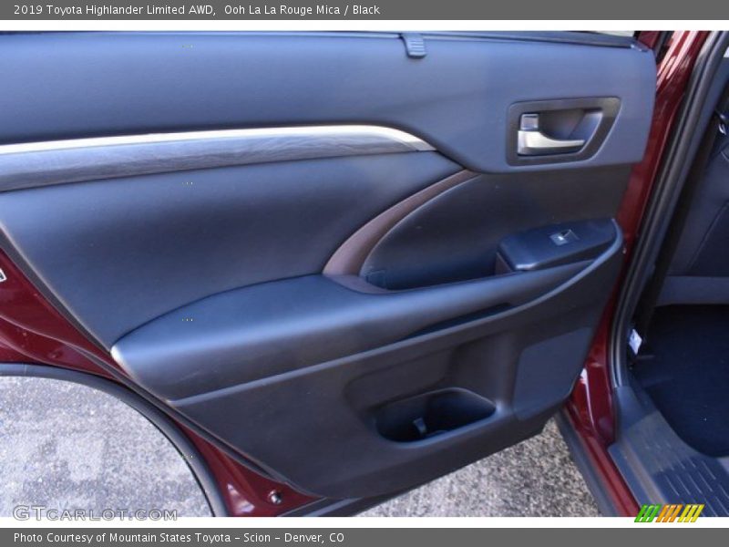 Ooh La La Rouge Mica / Black 2019 Toyota Highlander Limited AWD