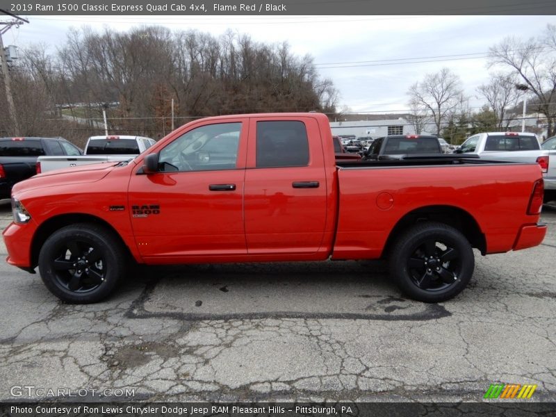 Flame Red / Black 2019 Ram 1500 Classic Express Quad Cab 4x4