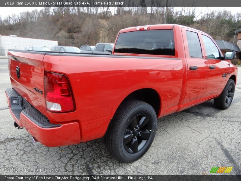 Flame Red / Black 2019 Ram 1500 Classic Express Quad Cab 4x4