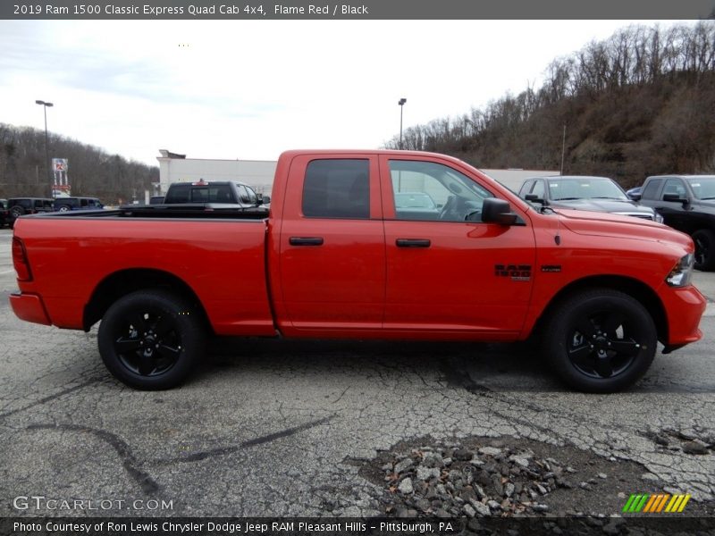 Flame Red / Black 2019 Ram 1500 Classic Express Quad Cab 4x4