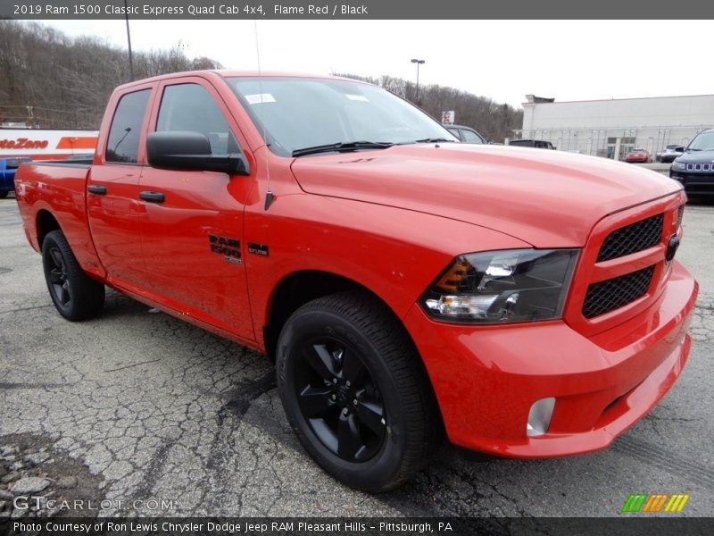 Flame Red / Black 2019 Ram 1500 Classic Express Quad Cab 4x4