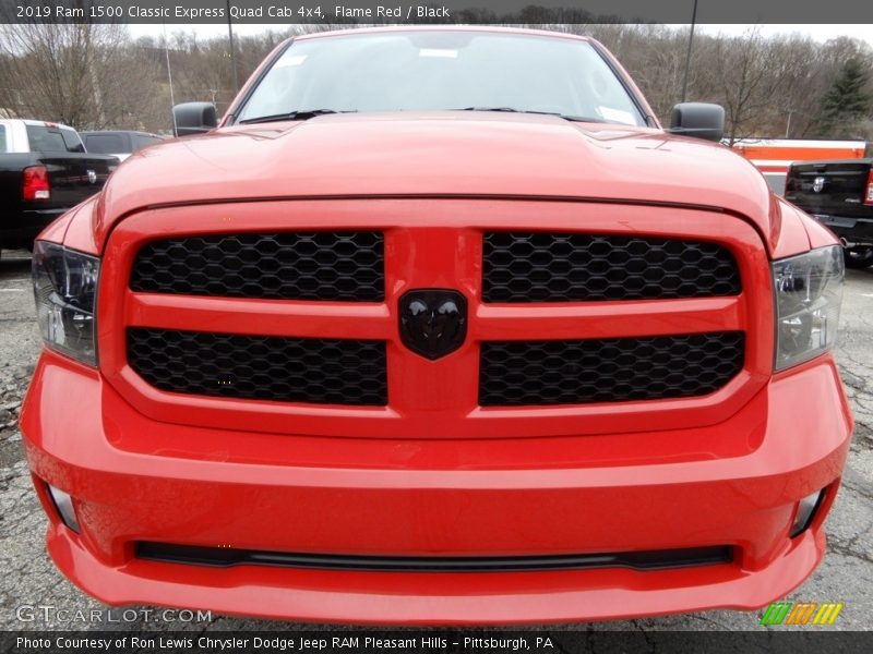 Flame Red / Black 2019 Ram 1500 Classic Express Quad Cab 4x4