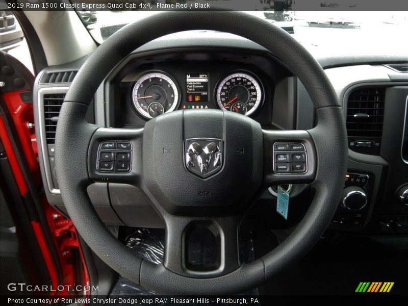 Flame Red / Black 2019 Ram 1500 Classic Express Quad Cab 4x4