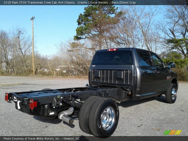 Granite Crystal Metallic / Black/Diesel Gray 2018 Ram 3500 Tradesman Crew Cab 4x4 Chassis