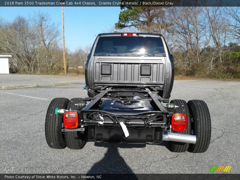 Granite Crystal Metallic / Black/Diesel Gray 2018 Ram 3500 Tradesman Crew Cab 4x4 Chassis