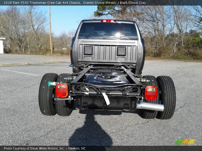 Granite Crystal Metallic / Black/Diesel Gray 2018 Ram 3500 Tradesman Crew Cab 4x4 Chassis