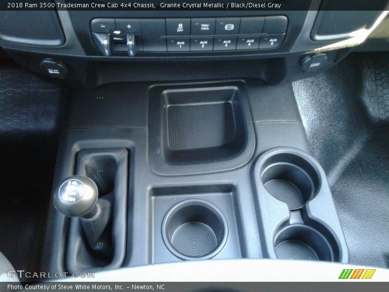 Granite Crystal Metallic / Black/Diesel Gray 2018 Ram 3500 Tradesman Crew Cab 4x4 Chassis