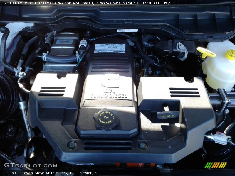 Granite Crystal Metallic / Black/Diesel Gray 2018 Ram 3500 Tradesman Crew Cab 4x4 Chassis