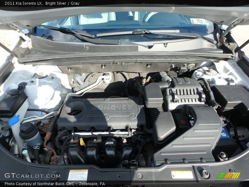 Bright Silver / Gray 2011 Kia Sorento LX