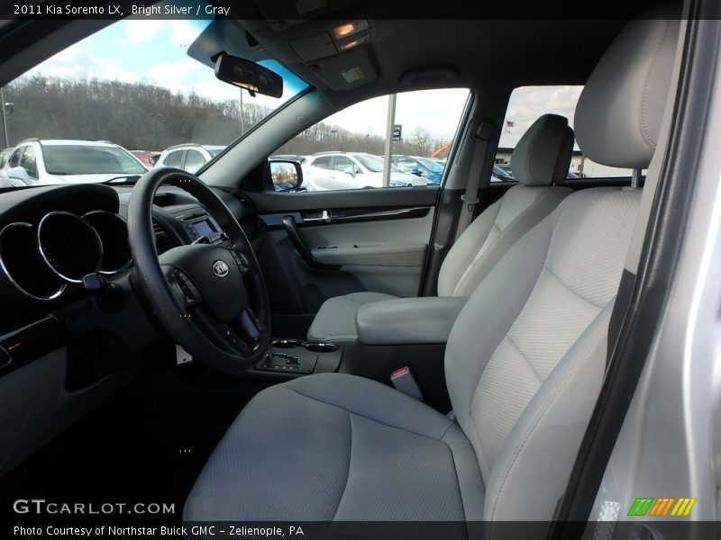 Bright Silver / Gray 2011 Kia Sorento LX