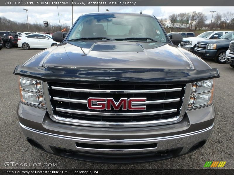 Mocha Steel Metallic / Ebony 2013 GMC Sierra 1500 SLE Extended Cab 4x4