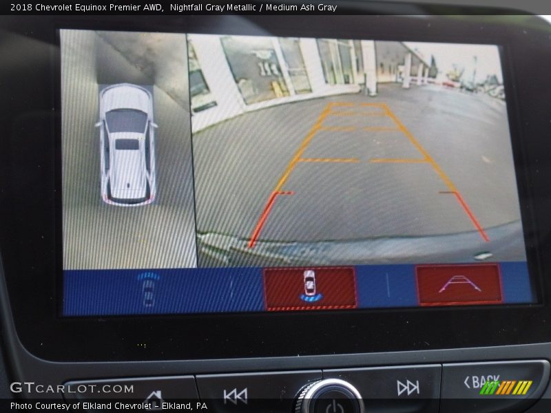 Nightfall Gray Metallic / Medium Ash Gray 2018 Chevrolet Equinox Premier AWD