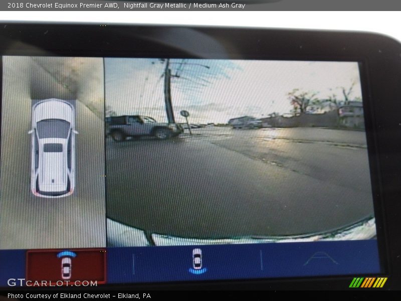 Nightfall Gray Metallic / Medium Ash Gray 2018 Chevrolet Equinox Premier AWD