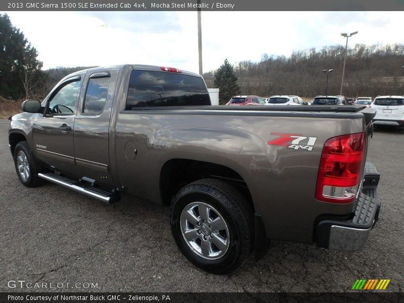 Mocha Steel Metallic / Ebony 2013 GMC Sierra 1500 SLE Extended Cab 4x4