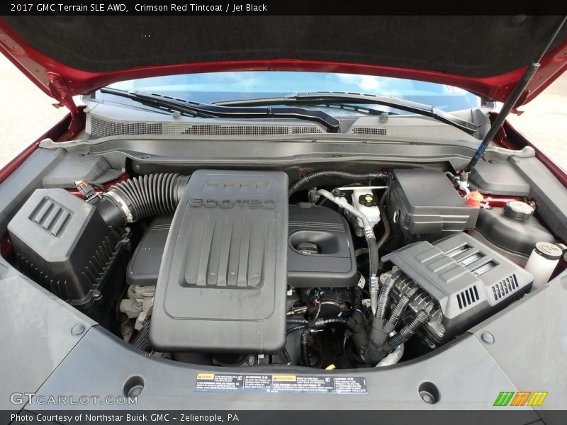 Crimson Red Tintcoat / Jet Black 2017 GMC Terrain SLE AWD