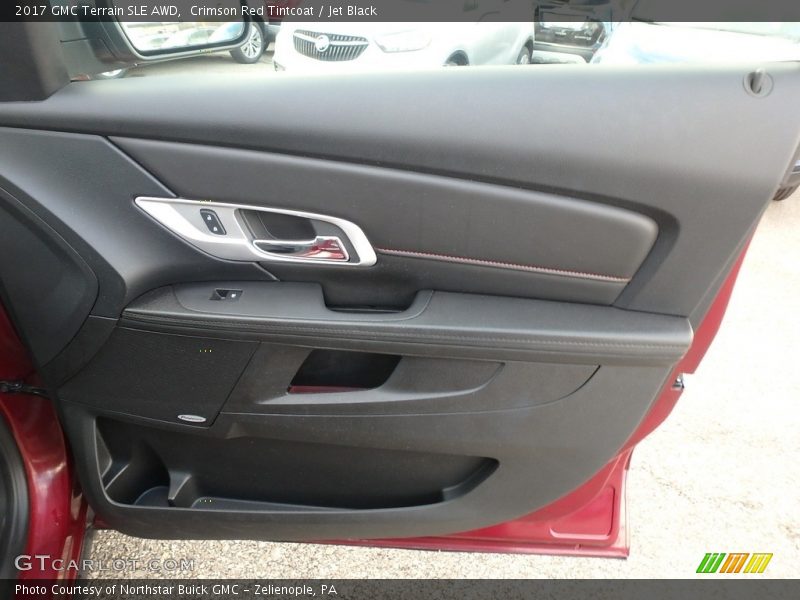 Crimson Red Tintcoat / Jet Black 2017 GMC Terrain SLE AWD