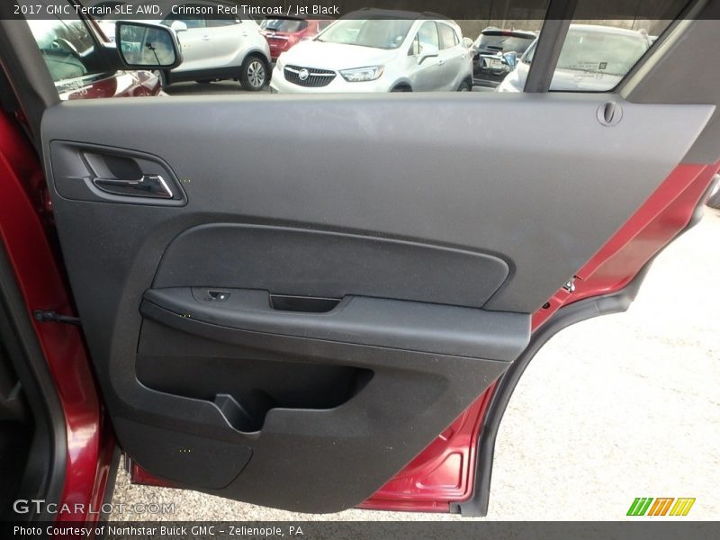 Crimson Red Tintcoat / Jet Black 2017 GMC Terrain SLE AWD
