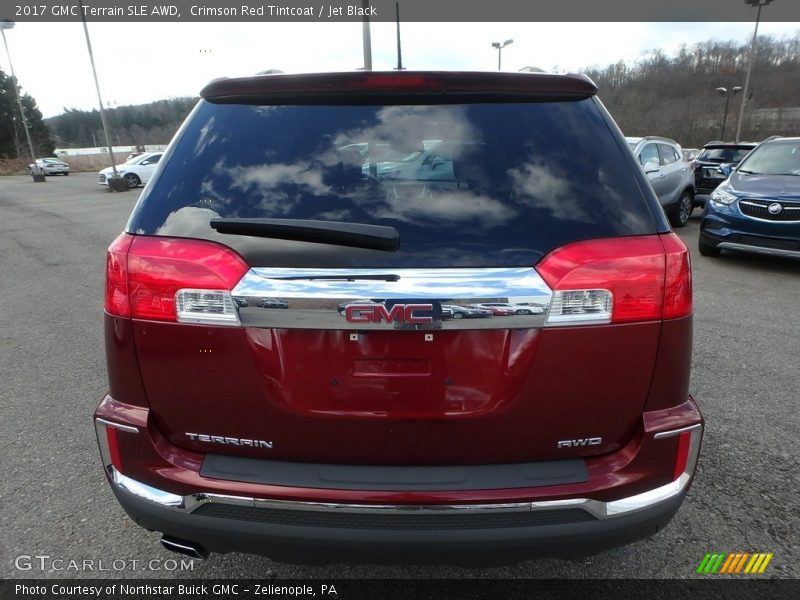 Crimson Red Tintcoat / Jet Black 2017 GMC Terrain SLE AWD