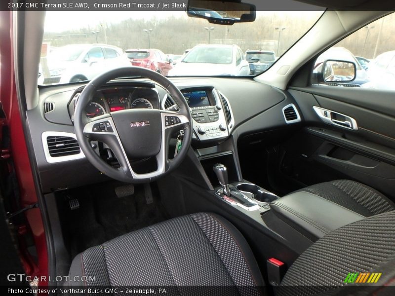 Crimson Red Tintcoat / Jet Black 2017 GMC Terrain SLE AWD