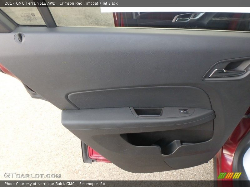 Crimson Red Tintcoat / Jet Black 2017 GMC Terrain SLE AWD