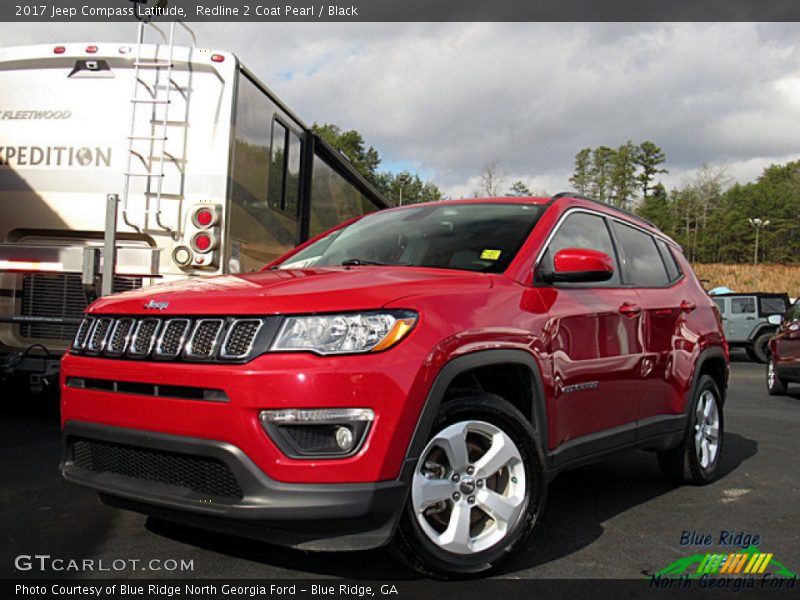 Redline 2 Coat Pearl / Black 2017 Jeep Compass Latitude